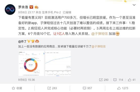 子弹短信火爆