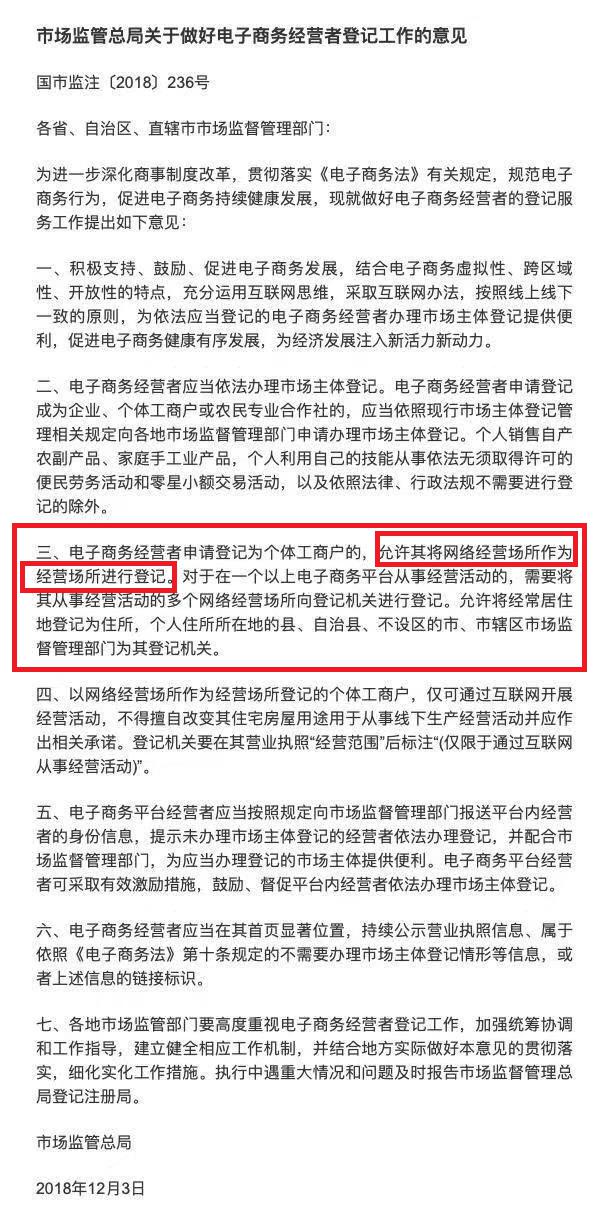 19年新电商法落地，网站域名=合法好归宿