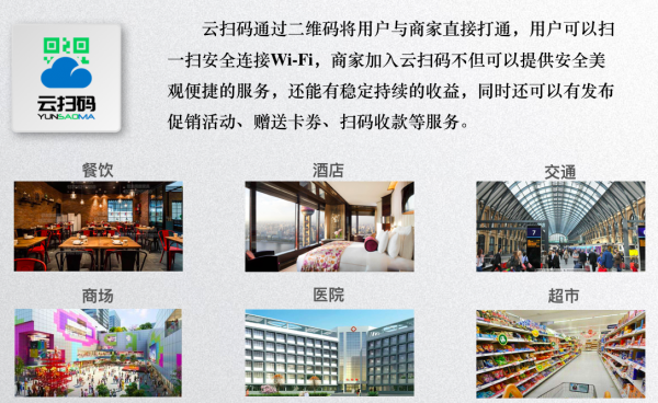 云扫码连WiFi，商家营销再添新套路 