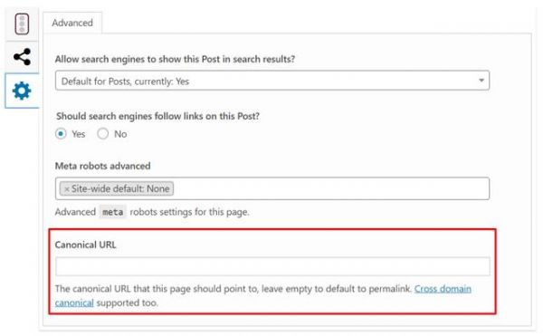 Canonical标签利于seo