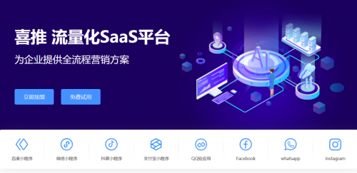 一键融合微信、百度、支付宝、抖音智能小程序，助力企业获客