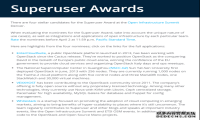 国家超级计算广州中心入围OpenStack全球超级用户大奖
