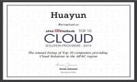 华云数据被APAC CIO Outlook杂志评为亚太区十大云计算服务提供商