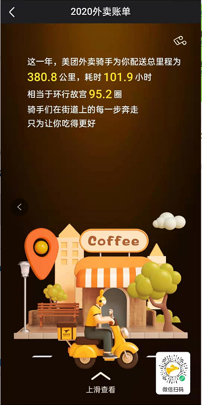 美团2020年度账单