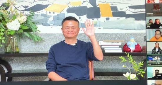 马云消失88天后首度露面 阿里系股价大涨