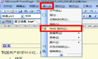 frontpage制作网页