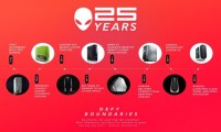 全新AURORA闪耀面世 ALIENWARE发布全新旗舰台式机庆祝品牌成立25周年