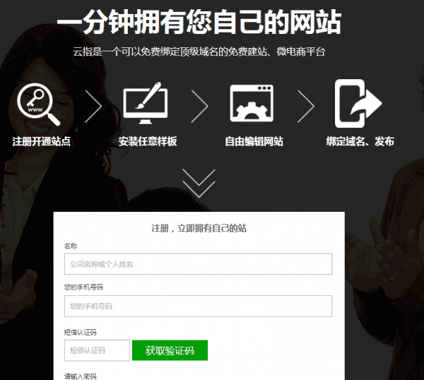 初建网站