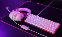 颜值性能双在线 HyperX霓虹粉配色游戏外设
