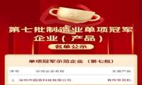 国家制造业单项冠军示范企业名单出炉 韶音科技上榜