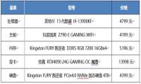 畅玩一寒假 1月高性能游戏电脑装机配置推荐