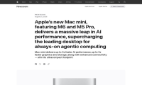 苹果M6芯片正式登陆Mac：2nm工艺+AI性能最高提升4倍，新款Mac mini 6999元起