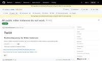 Nitter收到X社交平台停止函后宣布停运：开源第三方客户端的时代画上句号