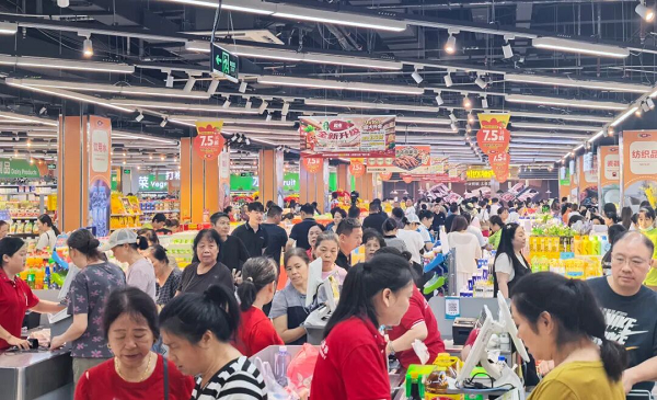万家丽超市焕新启幕，打造长沙精品零售新标杆！