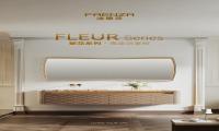 Fleur繁花定制浴室柜 于卫浴空间延续《繁花》独有的美学意境