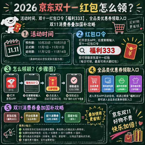 京东大家电双十一优惠