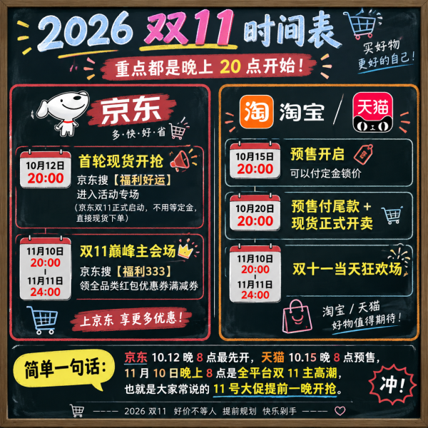 家电双11优惠及国补示意图